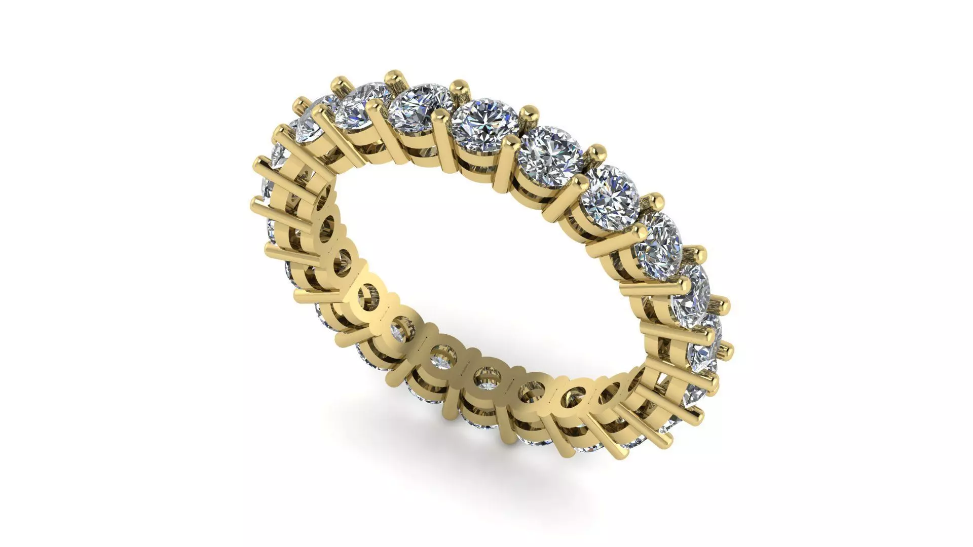 Diamonds Ring 02 3D print model