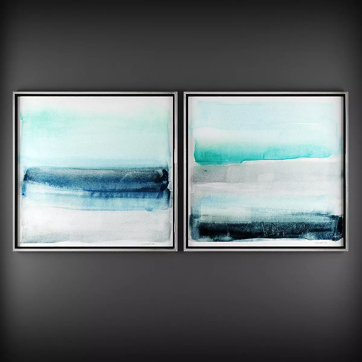 Picture Frames Low-poly 3D model_0