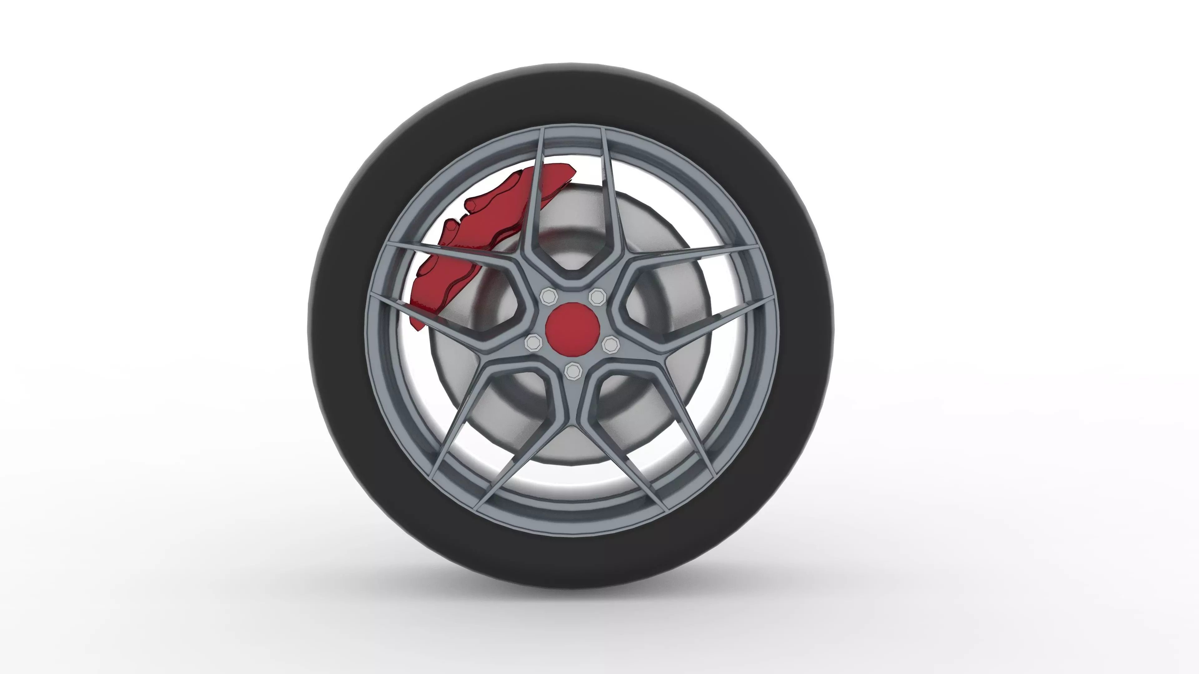 Alloy wheel 3D model