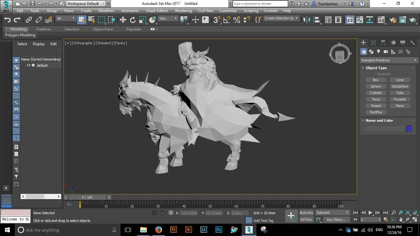 Dota 2 Abaddon Arsenal of the Demonic Vessel 3D print model_6