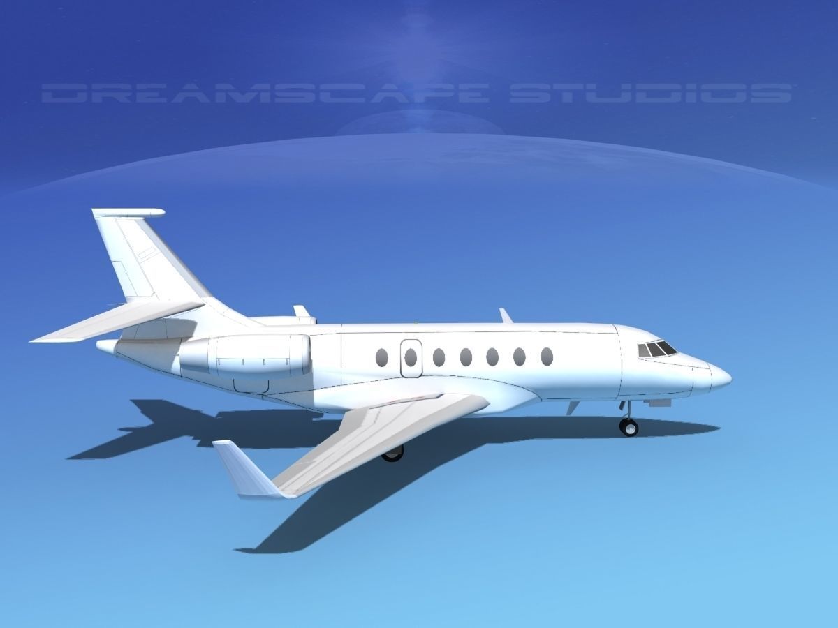 Dassault Falcon 2000 V01 3D model_4
