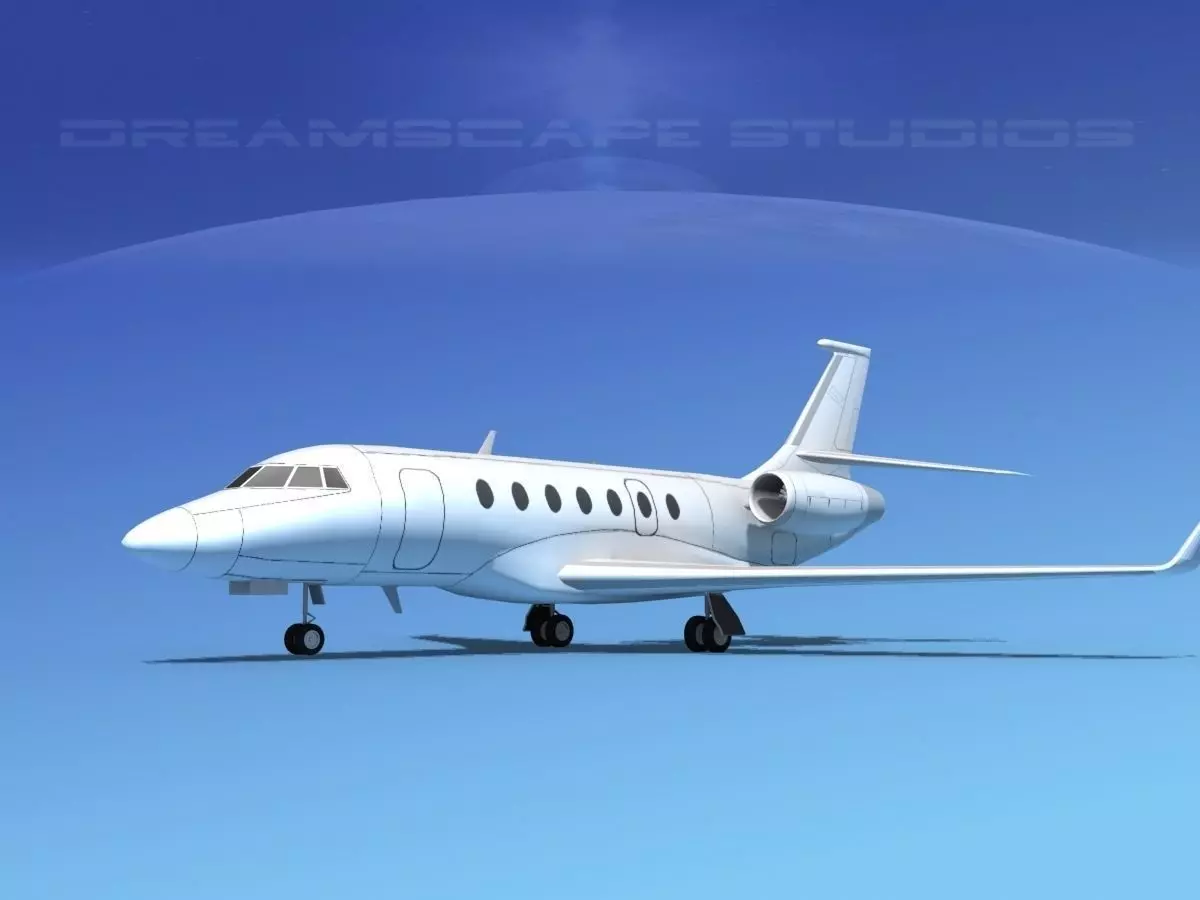 Dassault Falcon 2000 V01 3D model_0