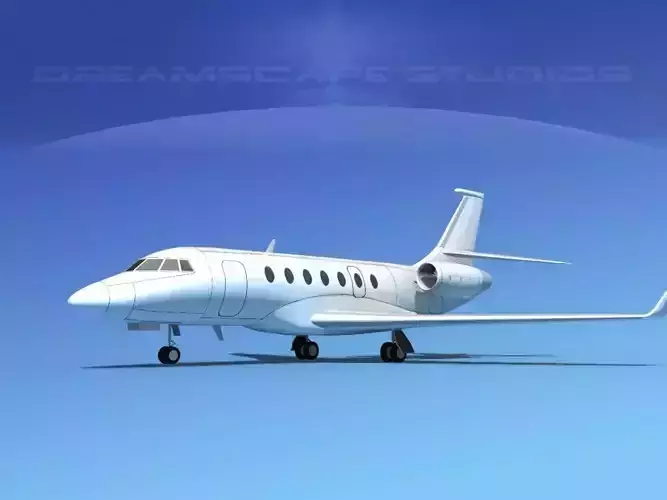 Dassault Falcon 2000 V01 3D model