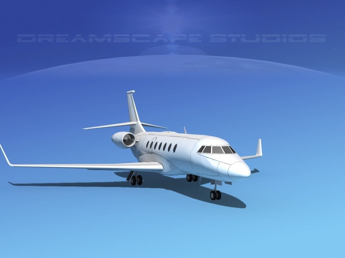 Dassault Falcon 2000 V01 3D model_2