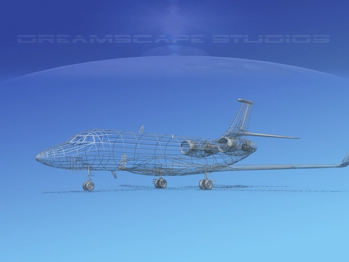 Dassault Falcon 2000 V08 3D model_11
