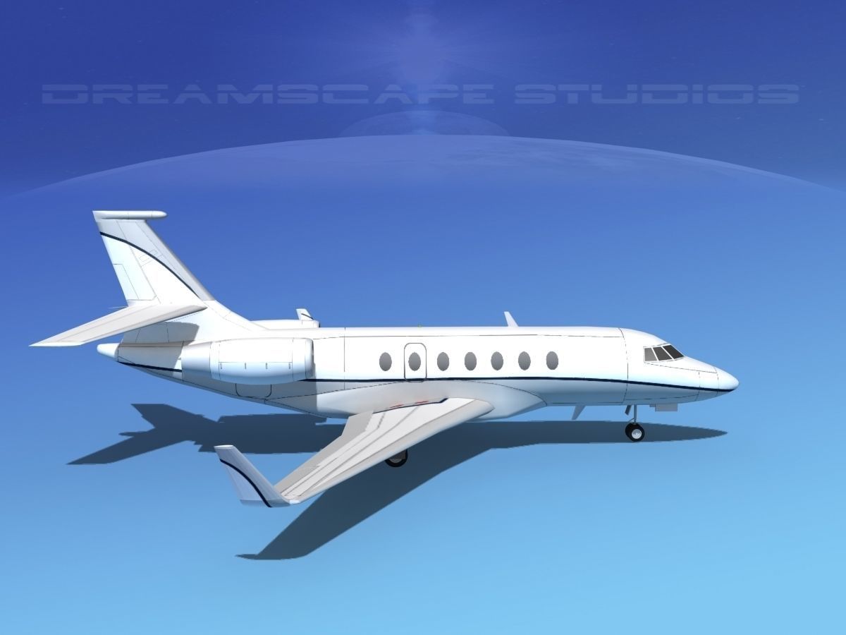 Dassault Falcon 2000 V08 3D model_4