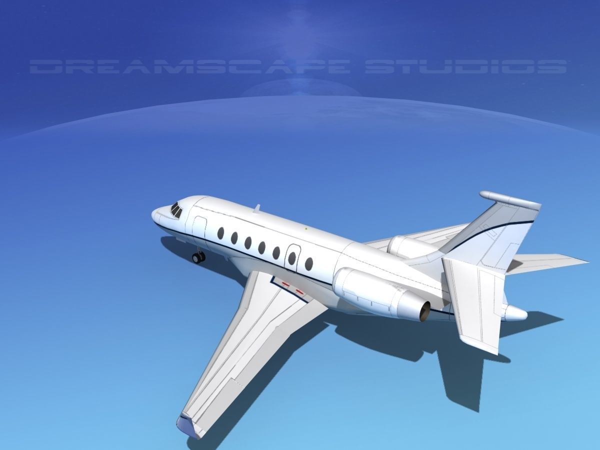 Dassault Falcon 2000 V08 3D model_8