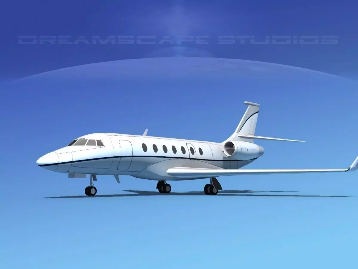 Dassault Falcon 2000 V08 3D model_0