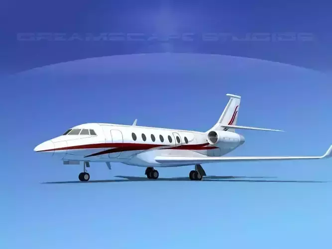 Dassault Falcon 2000 V10 3D model