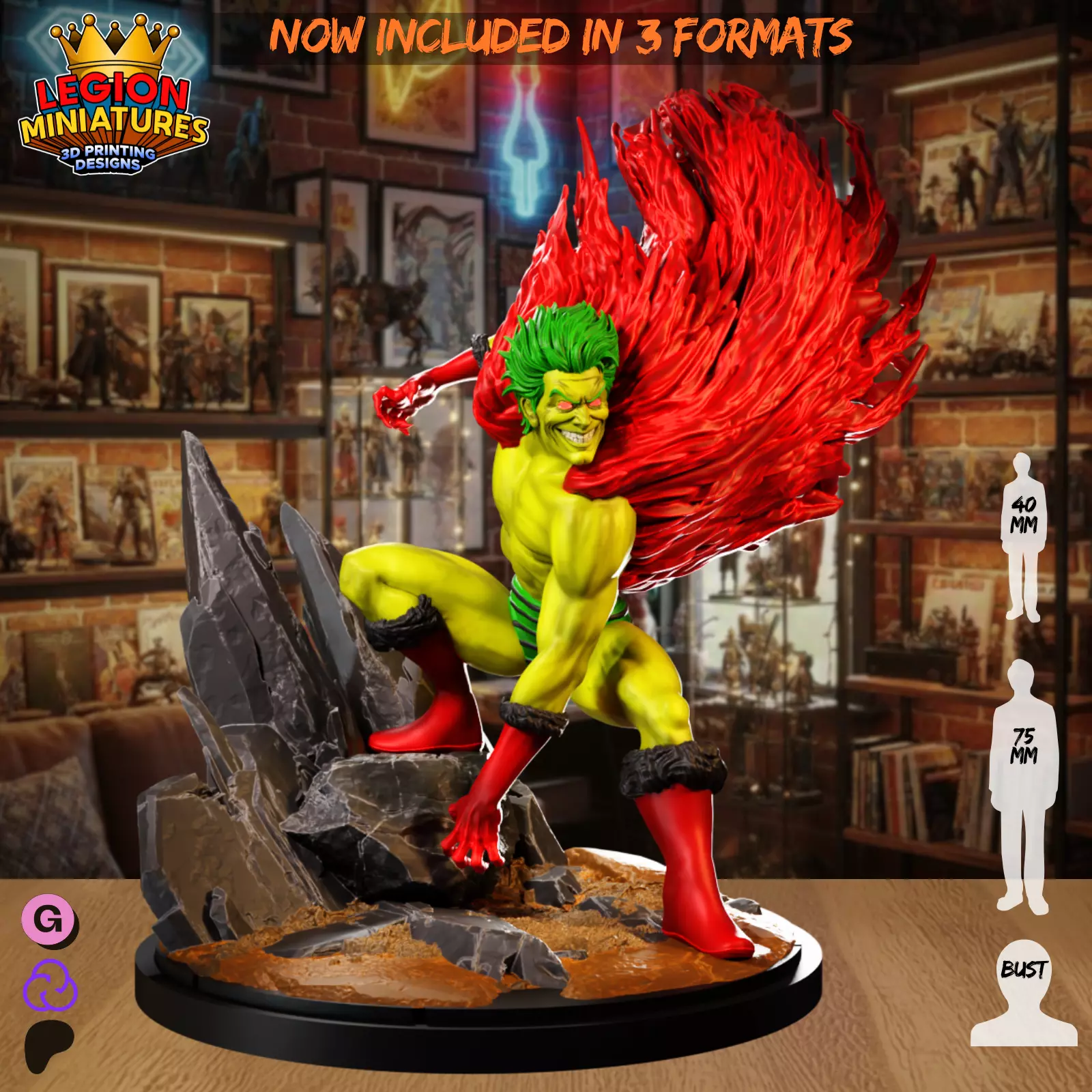 The Creeper 3D print model