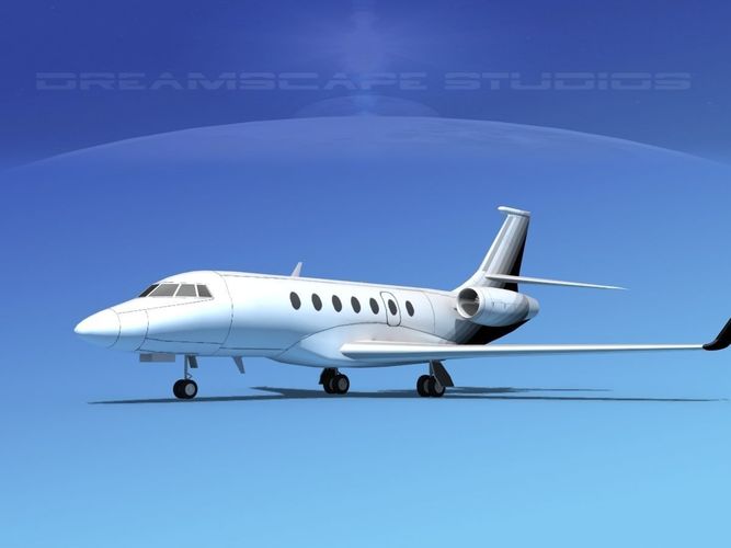 Dassault Falcon 2000 V11 3D model