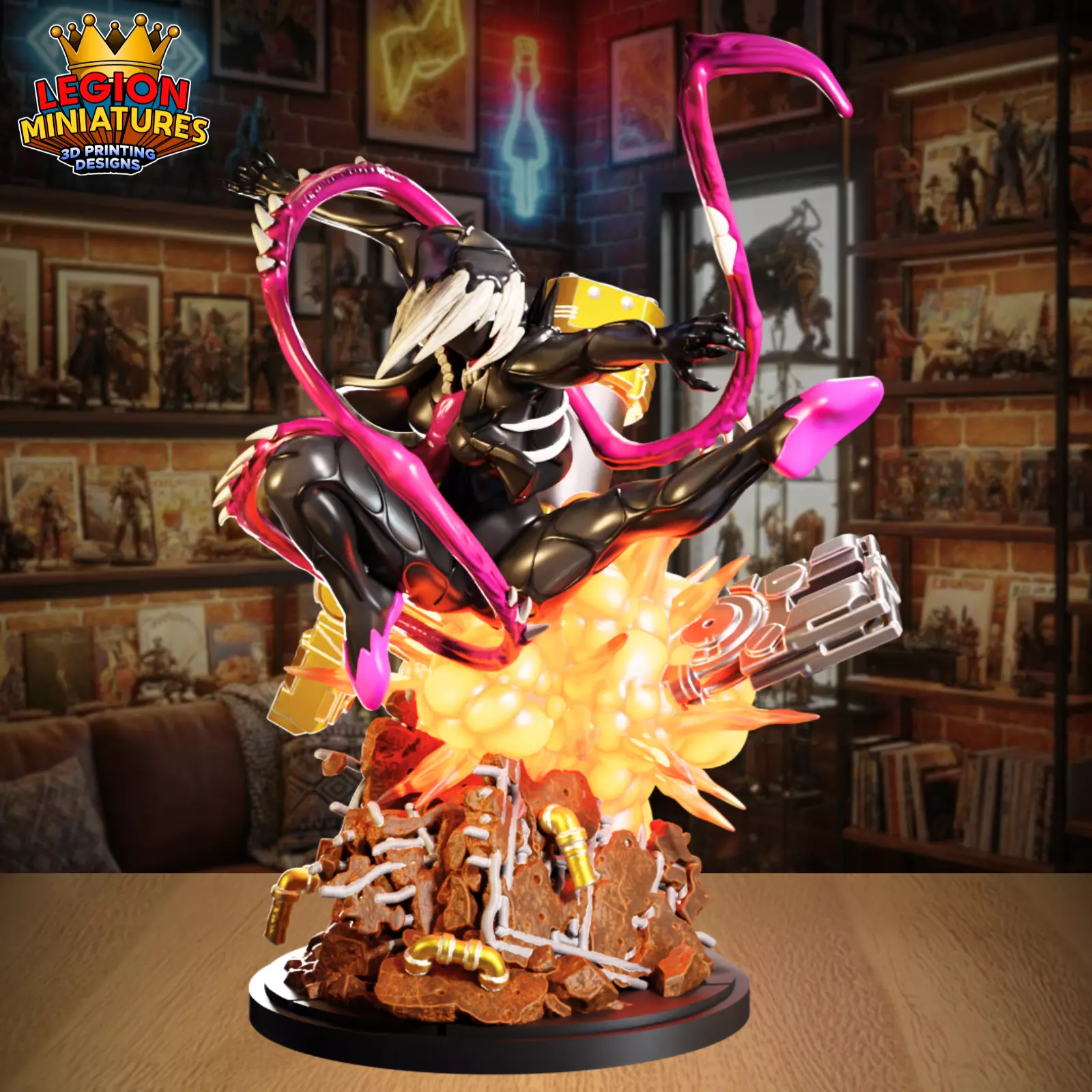 Gwenom 3D print model
