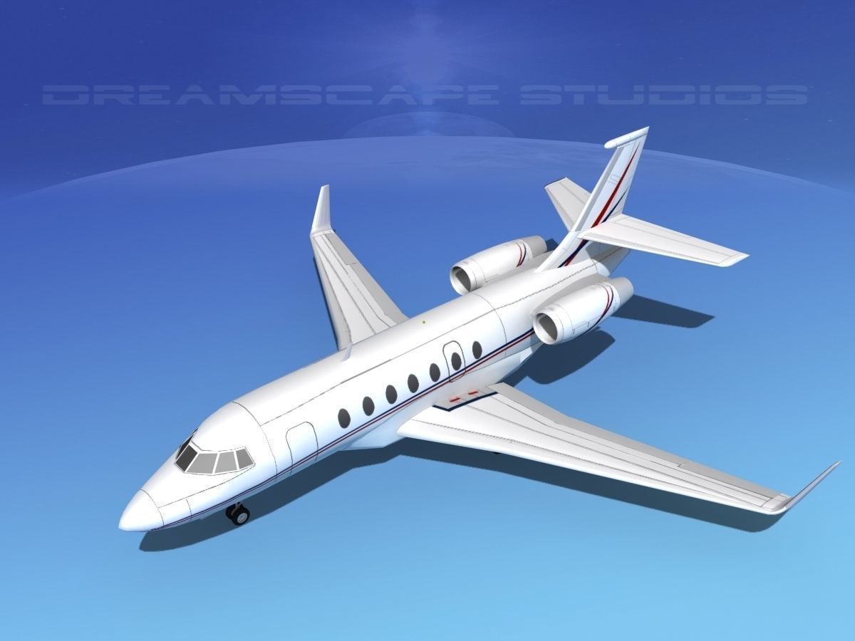 Dassault Falcon 2000 V14 3D model_10