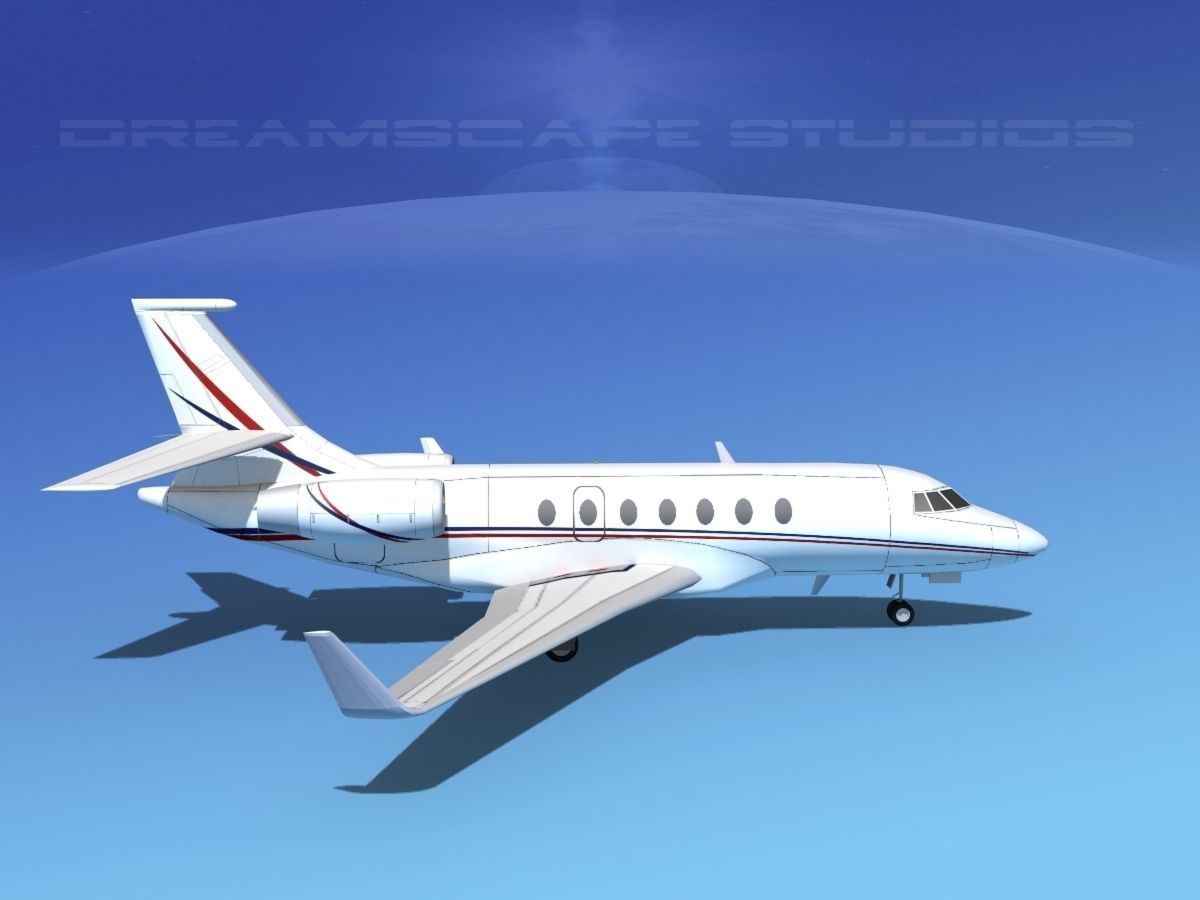 Dassault Falcon 2000 V14 3D model_4