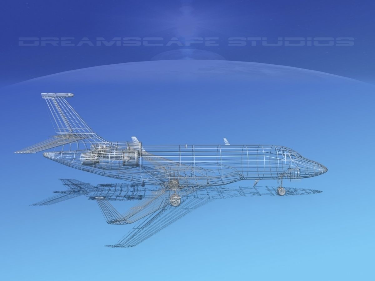 Dassault Falcon 2000 V14 3D model_13