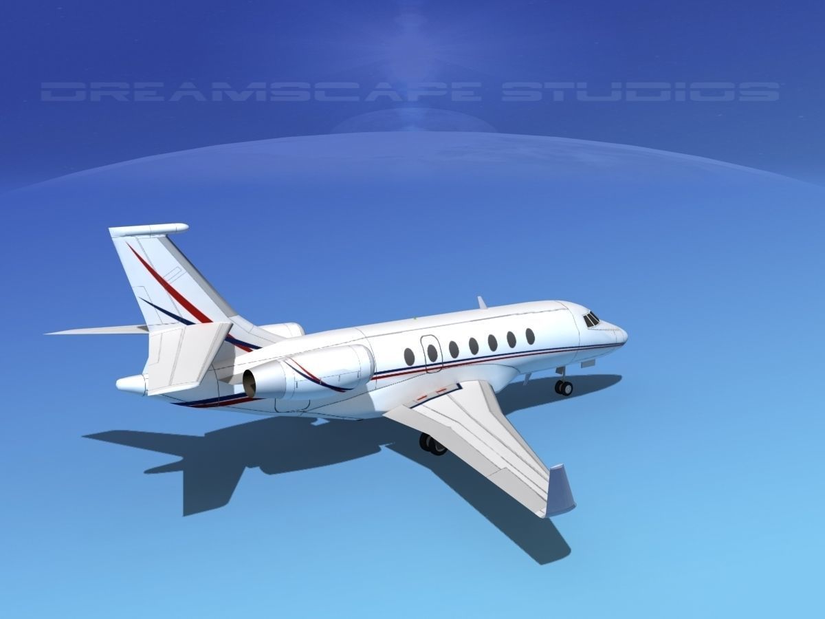 Dassault Falcon 2000 V14 3D model_5