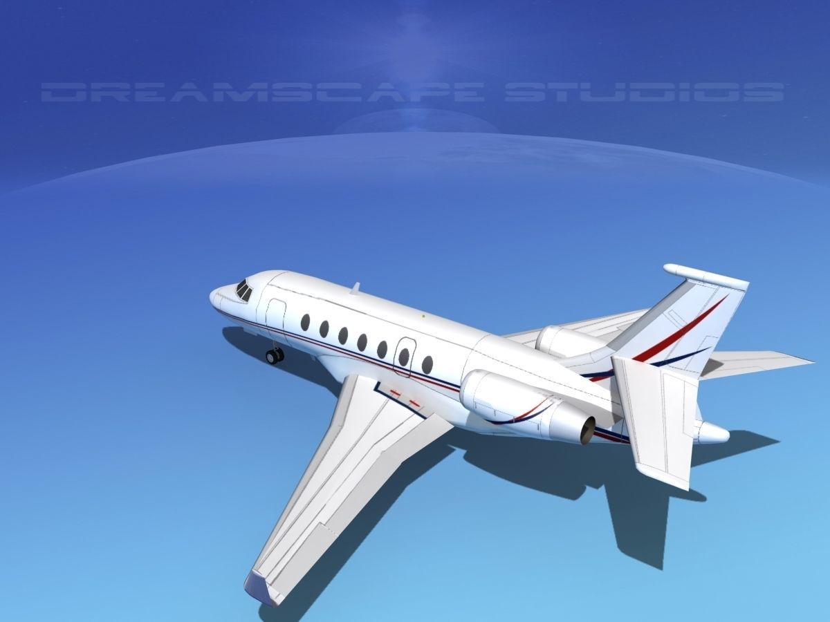 Dassault Falcon 2000 V14 3D model_8