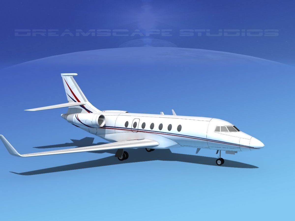 Dassault Falcon 2000 V14 3D model_3