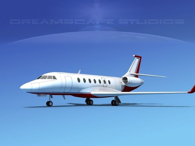 Dassault Falcon 2000 V15 3D model
