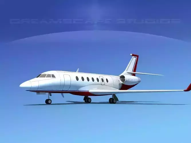 Dassault Falcon 2000 V15 3D model