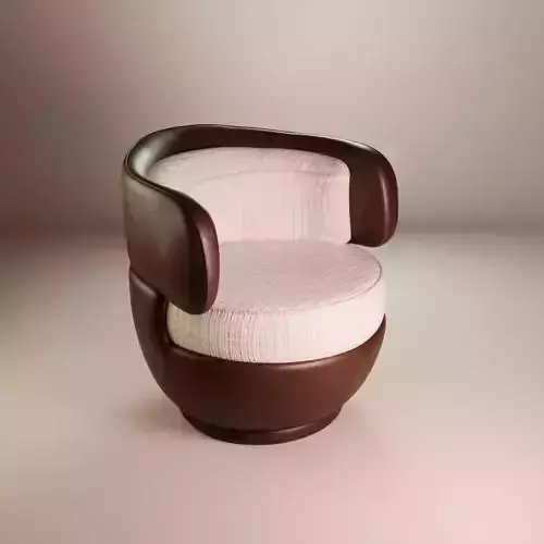 Round Modern Ottoman