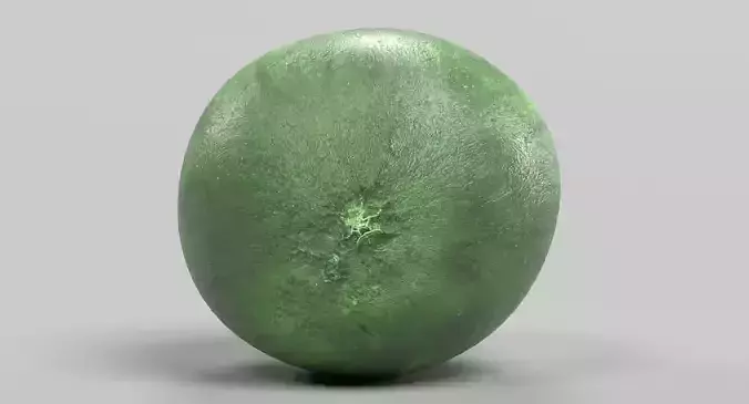 Fig - Green Fresh Fruit 3D model 5