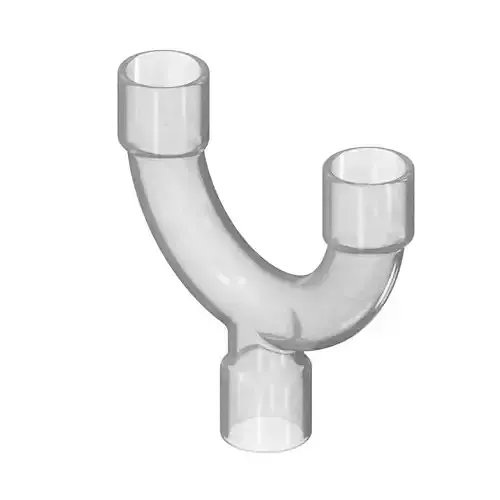 Transparent Plumbing U Fitting