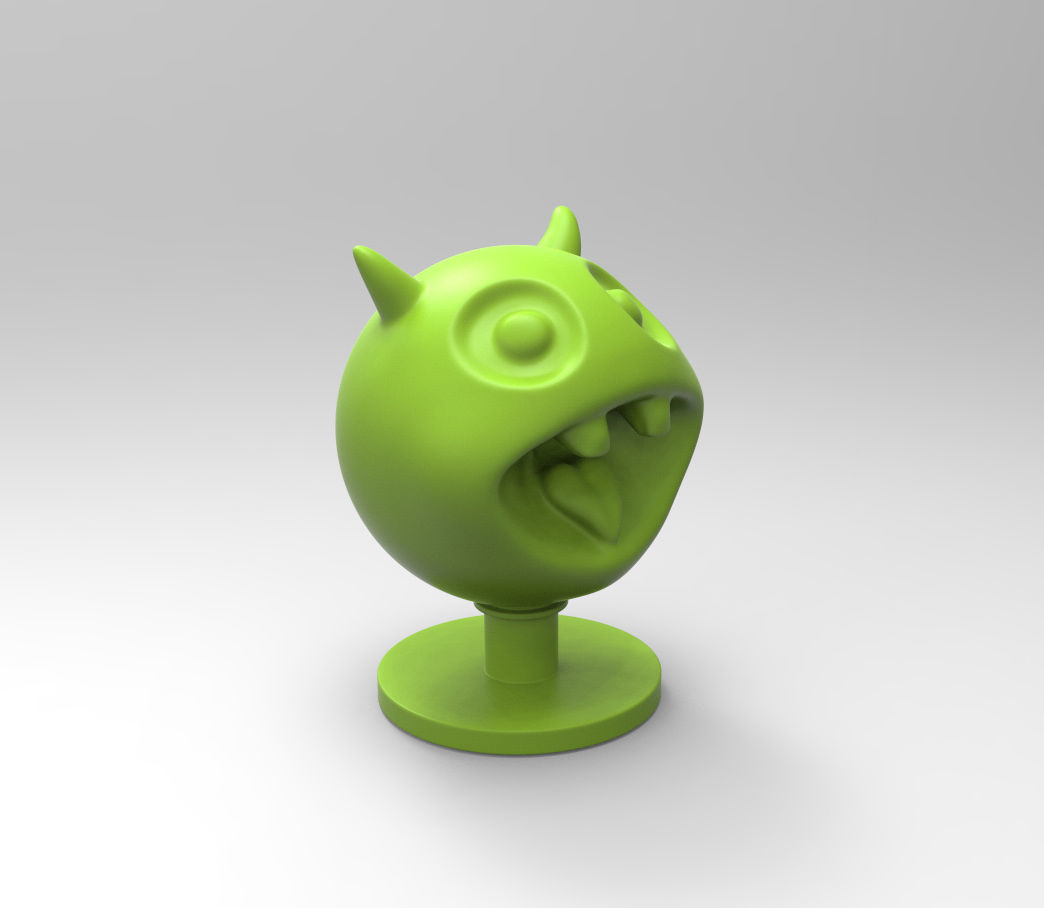 Devil lovetongue  3D print model_1