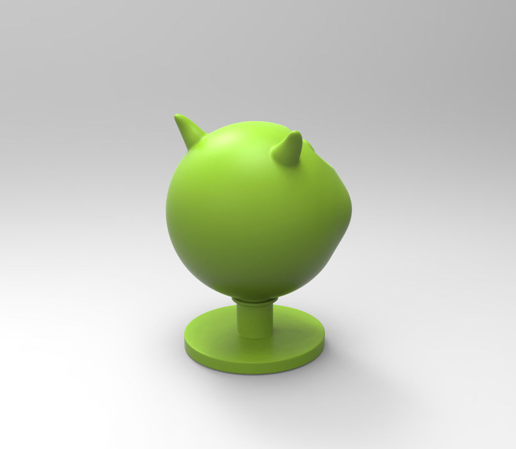 Devil lovetongue  3D print model_4