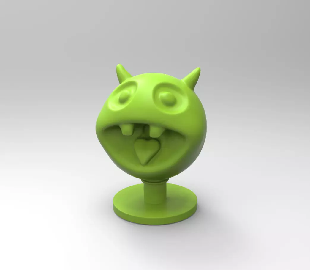 Devil lovetongue  3D print model_0