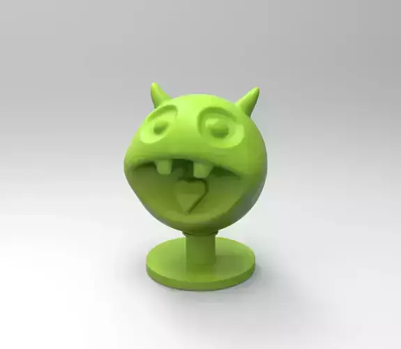 Devil lovetongue  3D print model