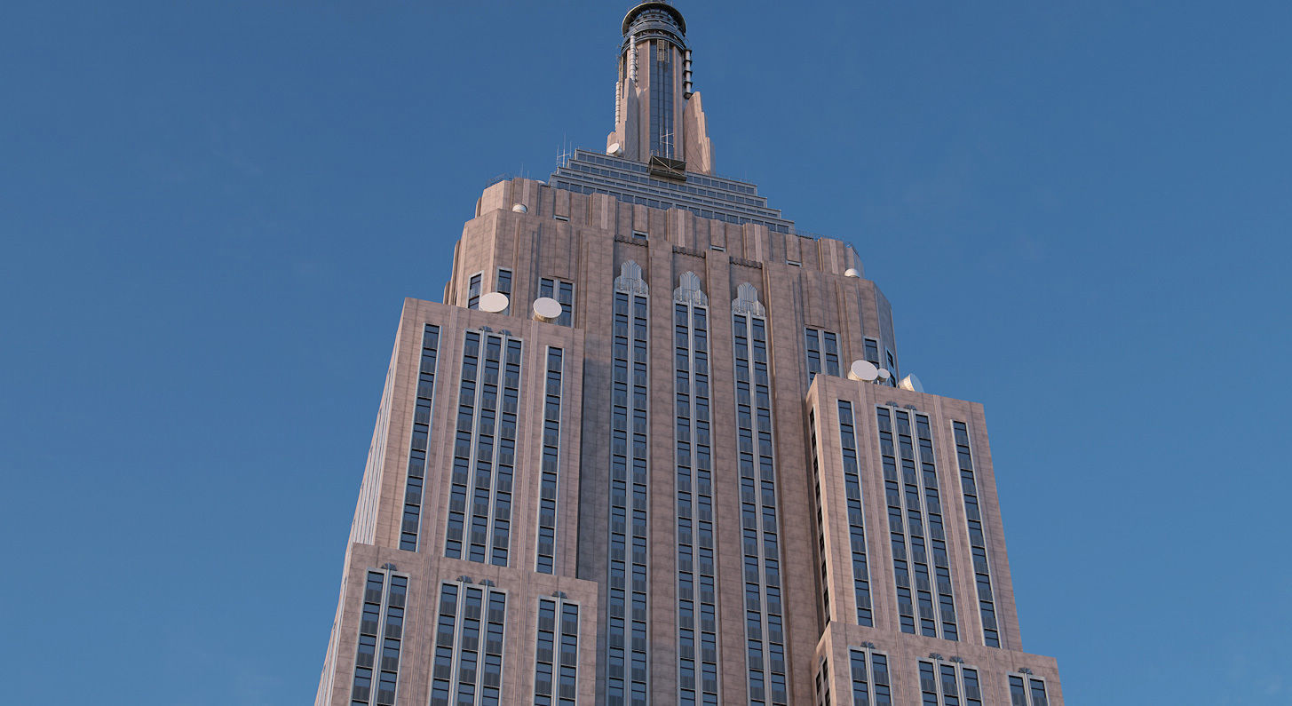 Empire State Building New York 3D model_4