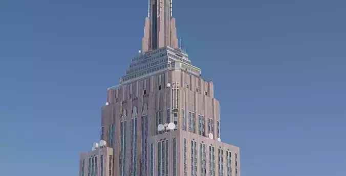 Empire State Building New York 3D model