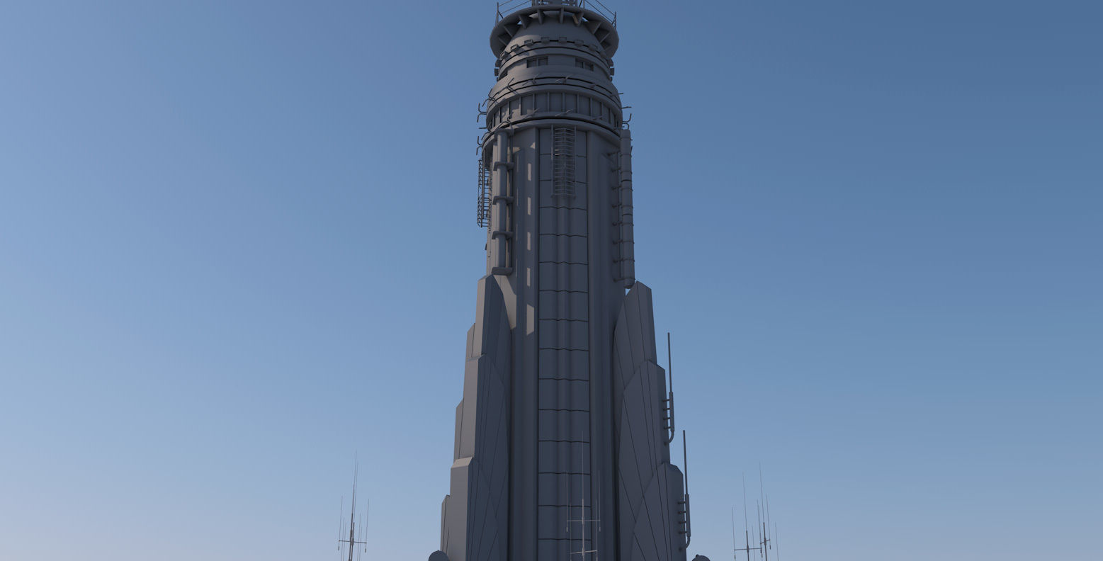 Empire State Building New York 3D model_35