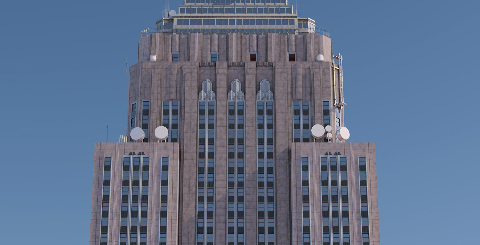 Empire State Building New York 3D model_16