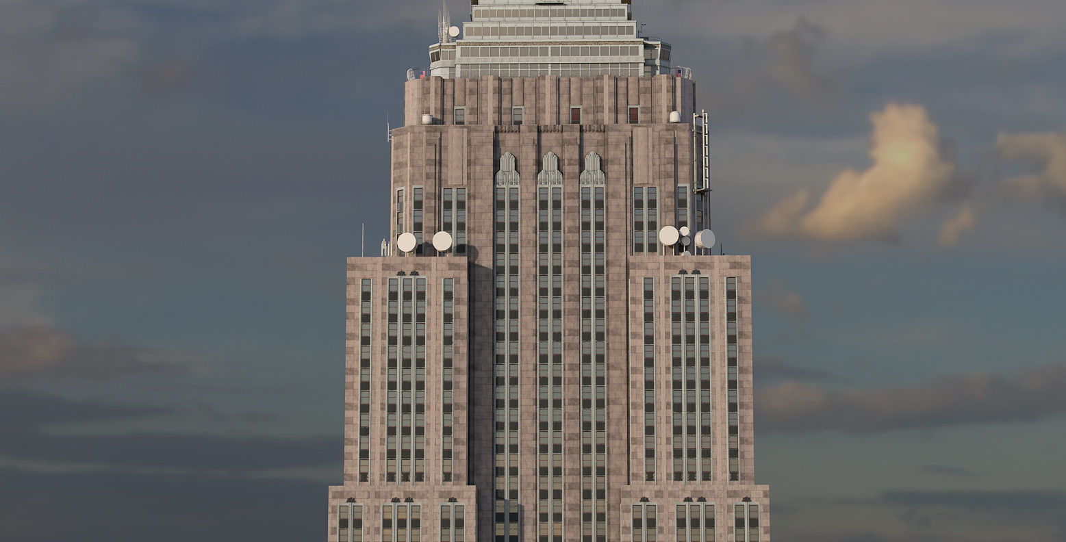 Empire State Building New York 3D model_8