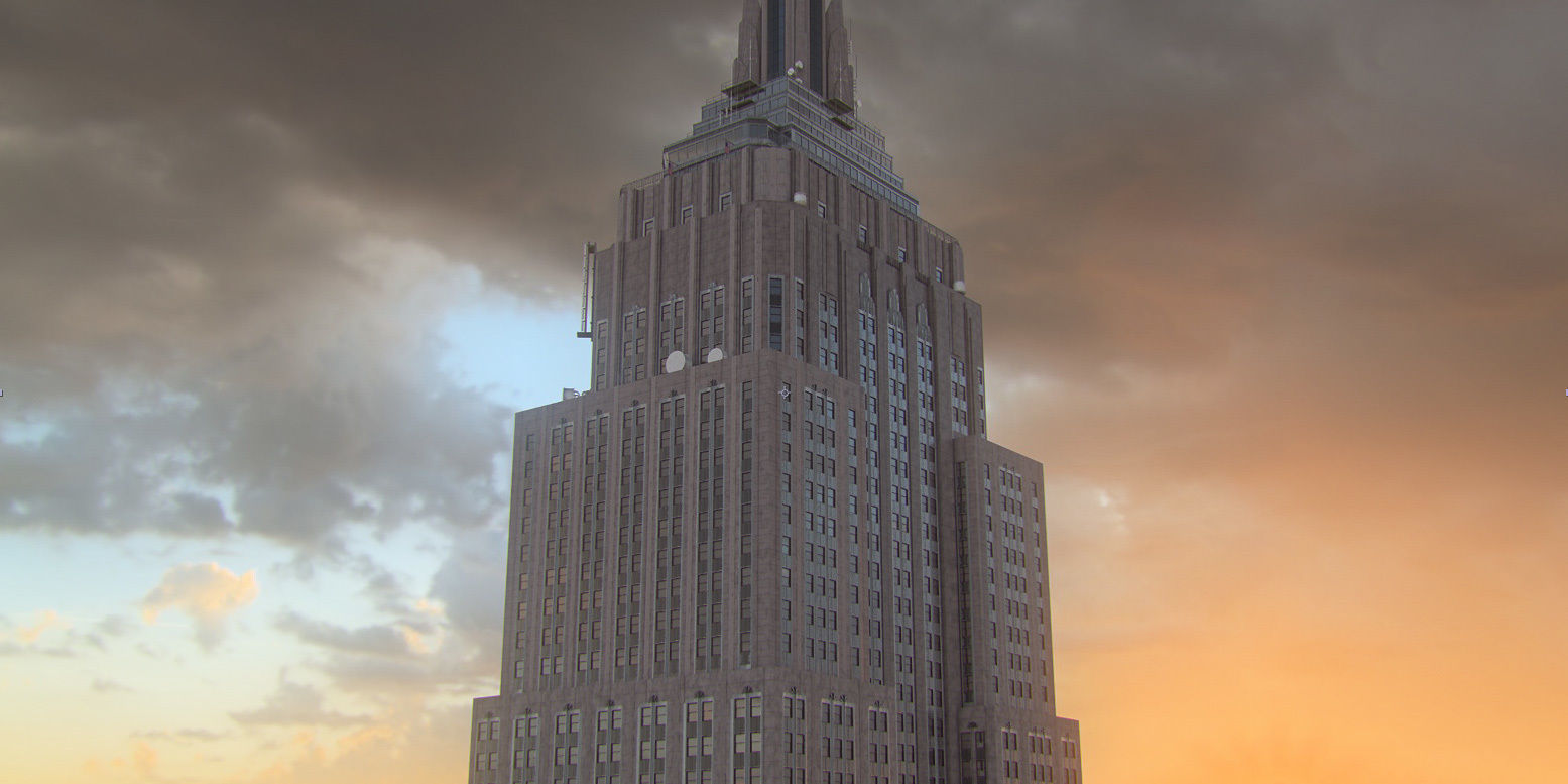 Empire State Building New York 3D model_20