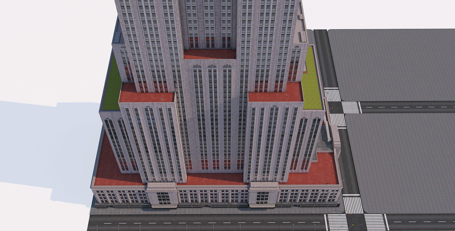 Empire State Building New York 3D model_24