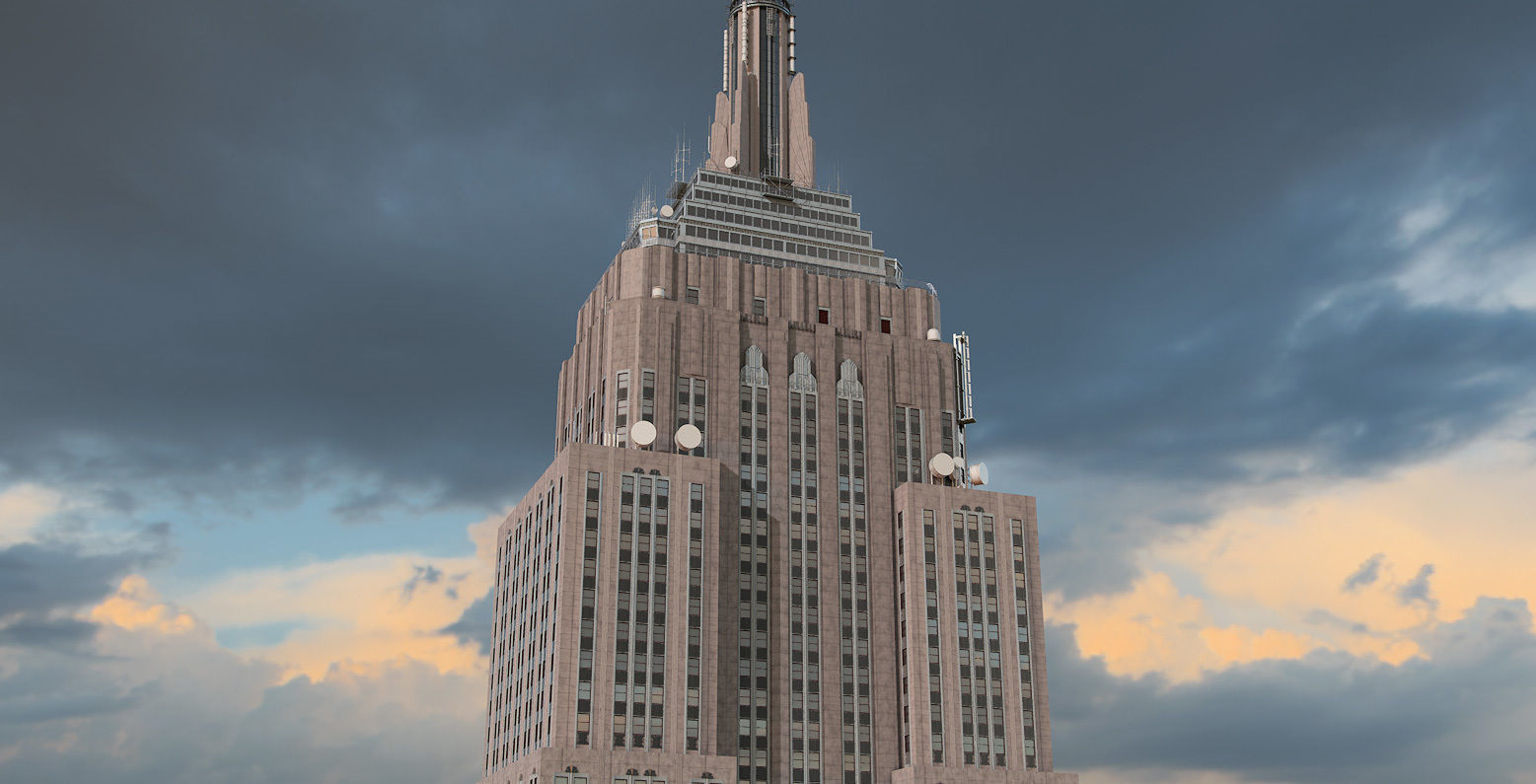 Empire State Building New York 3D model_15