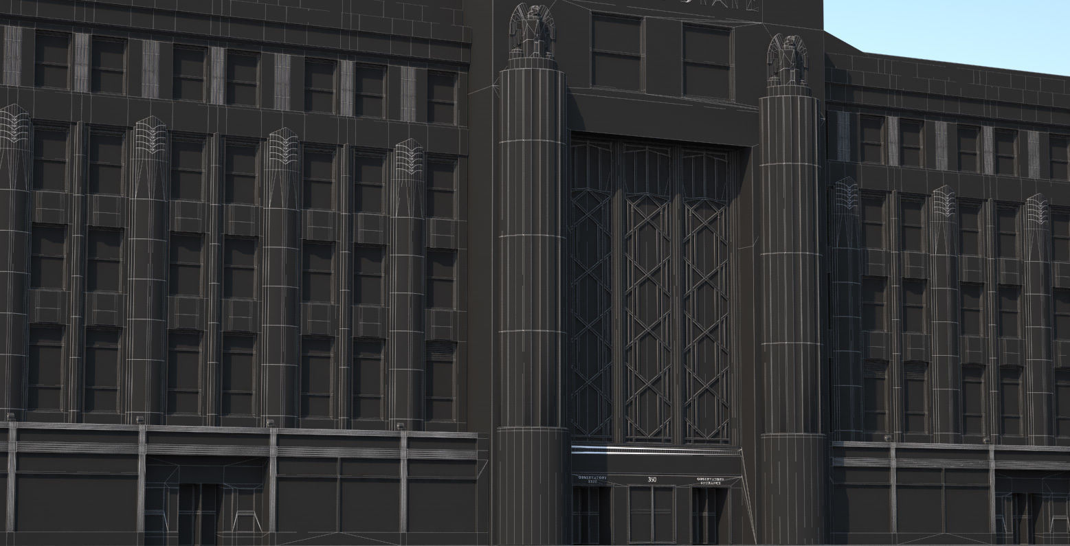 Empire State Building New York 3D model_44