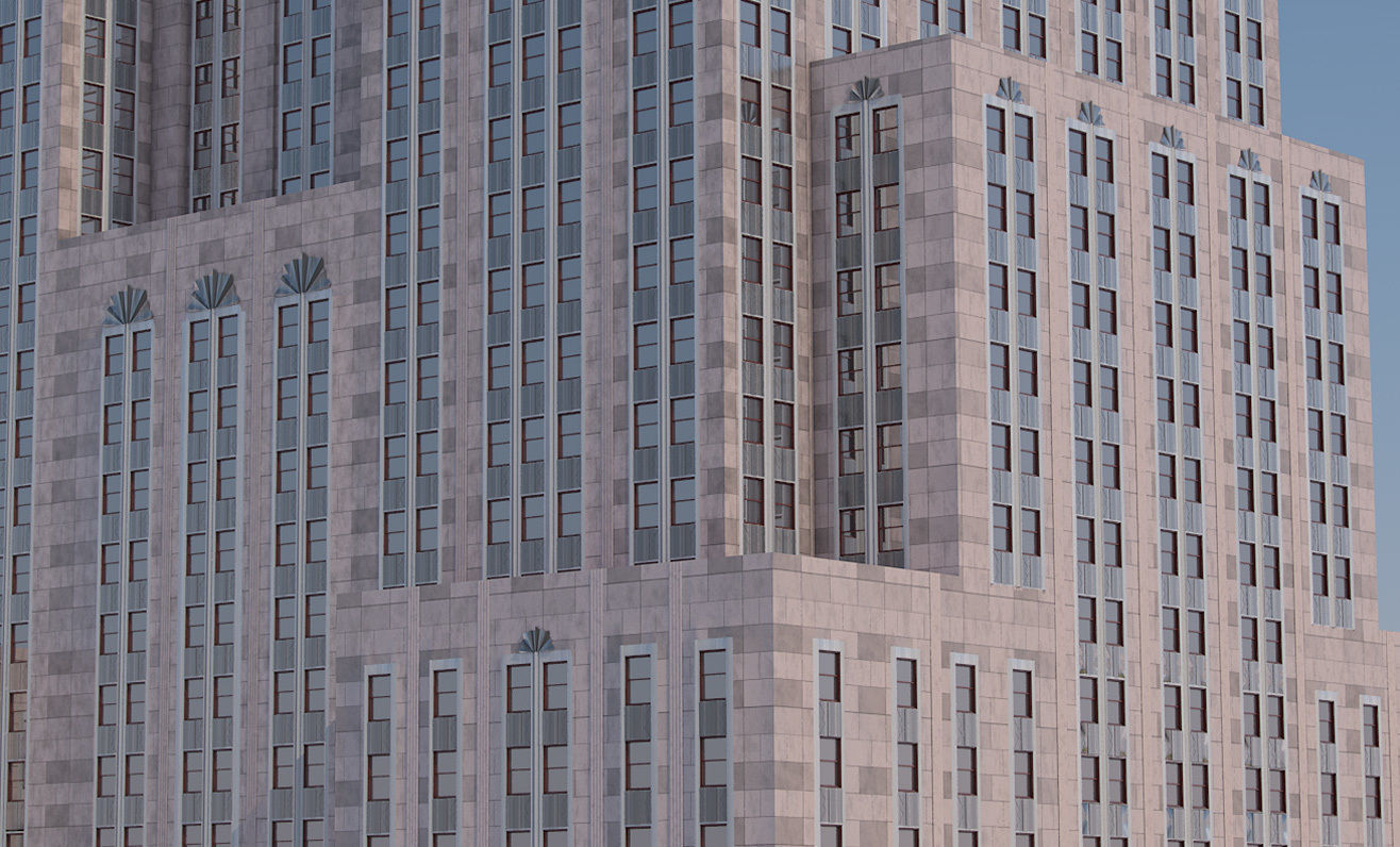 Empire State Building New York 3D model_7