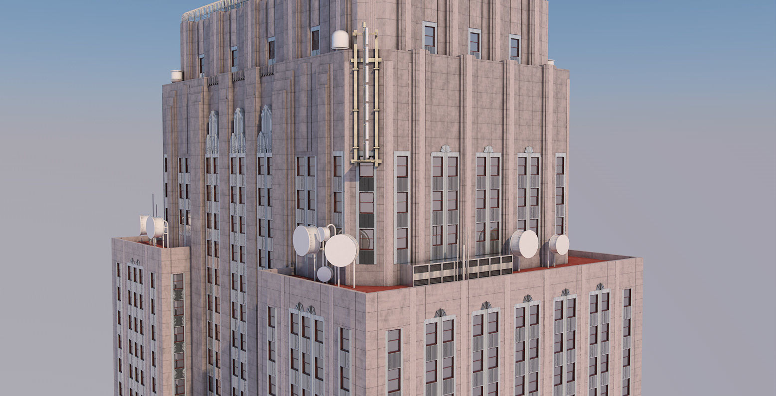 Empire State Building New York 3D model_27