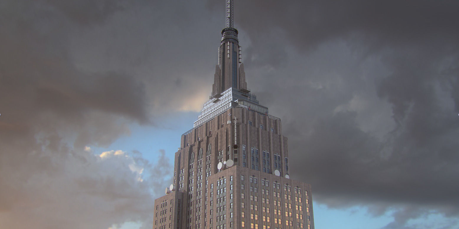 Empire State Building New York 3D model_30