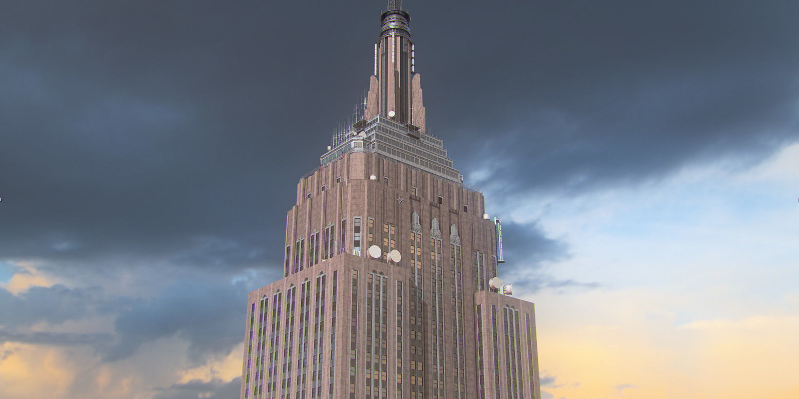 Empire State Building New York 3D model_18