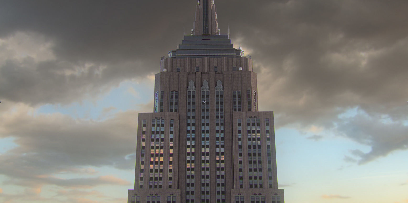 Empire State Building New York 3D model_17