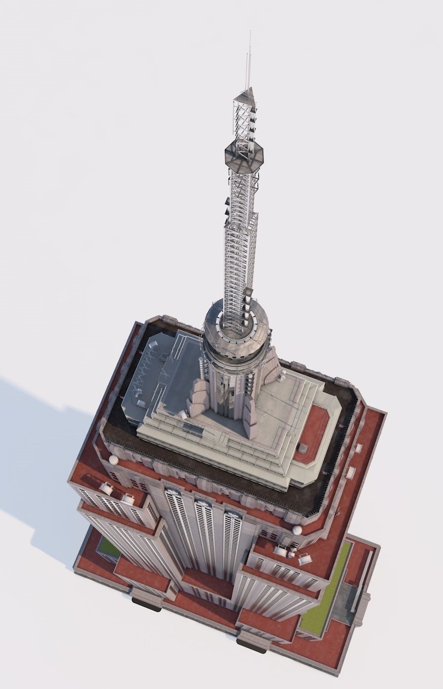 Empire State Building New York 3D model_23