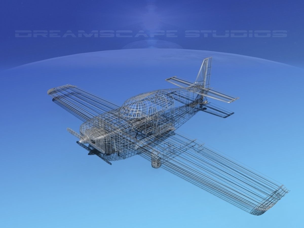 Ken Rand KR-2 V01 3D model_17