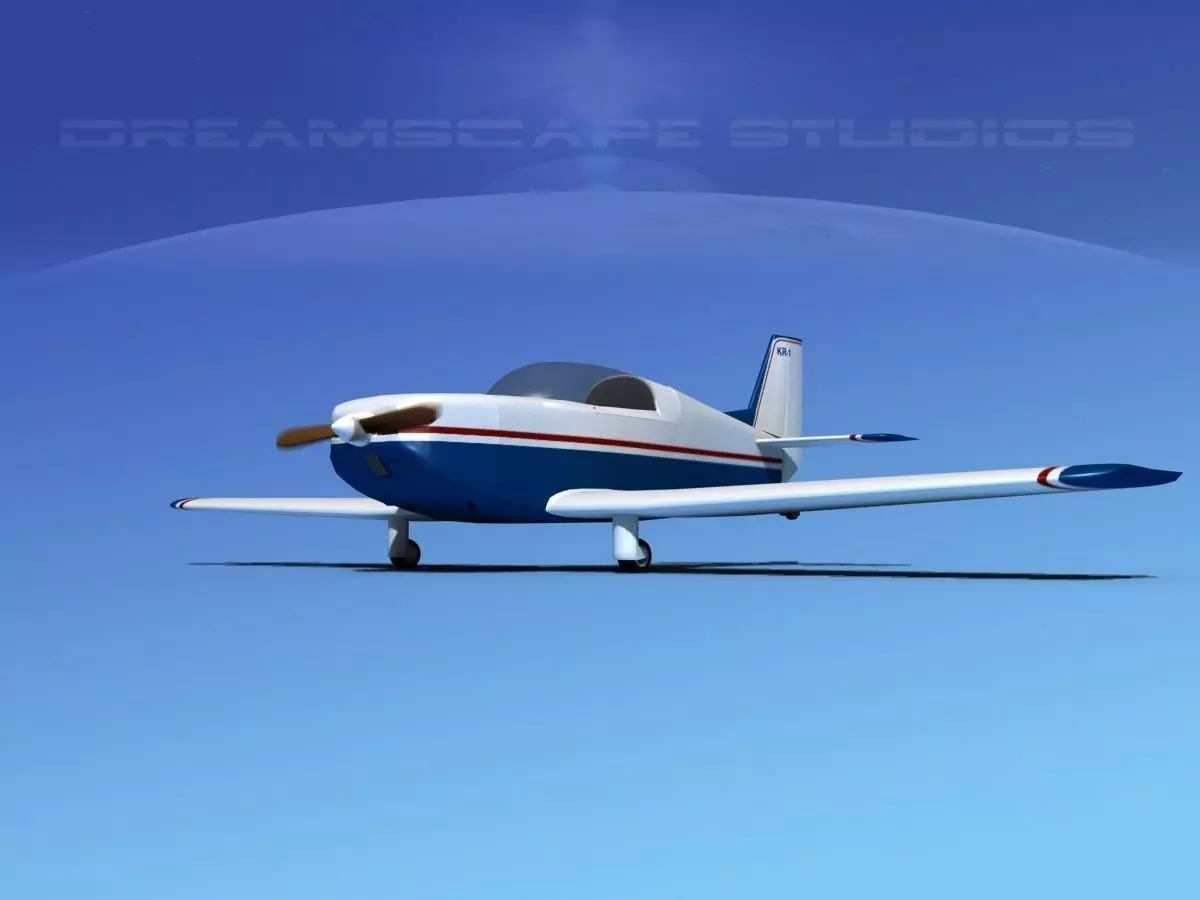 Ken Rand KR-2 V01 3D model_0