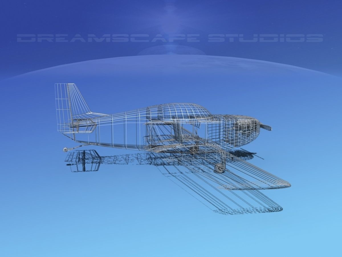 Ken Rand KR-2 V01 3D model_12