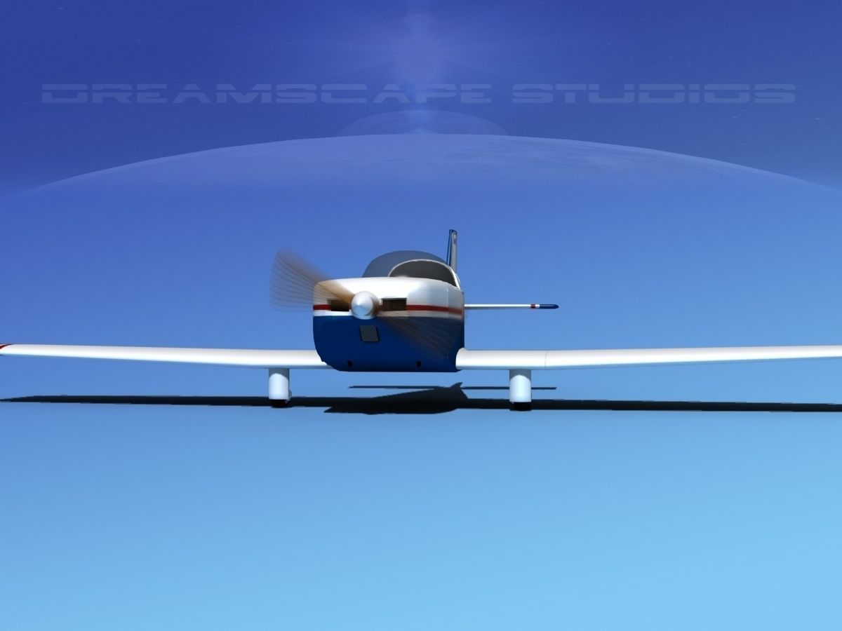 Ken Rand KR-2 V01 3D model_1